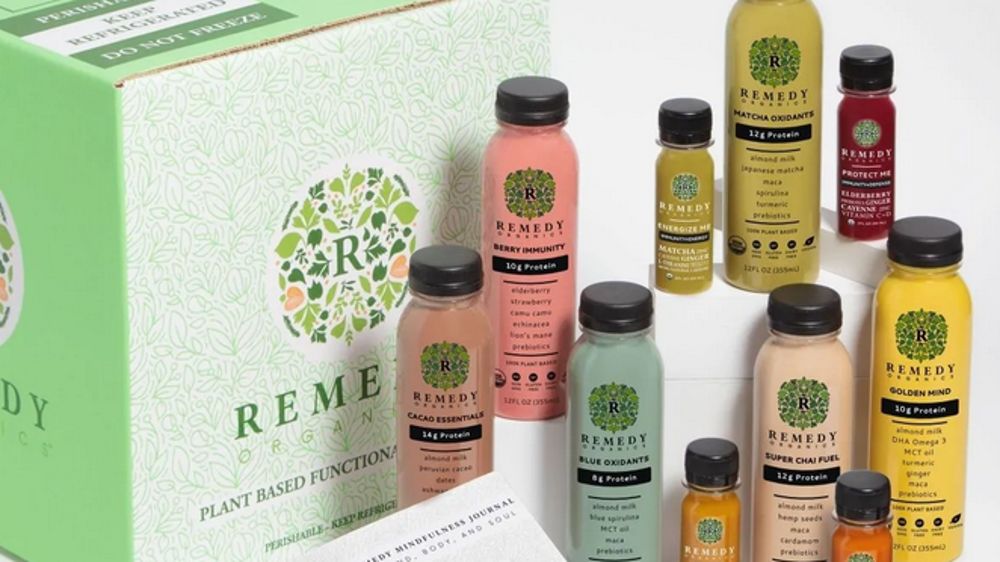 Boissons santé, la tendance se poursuit avec Remedy Organics